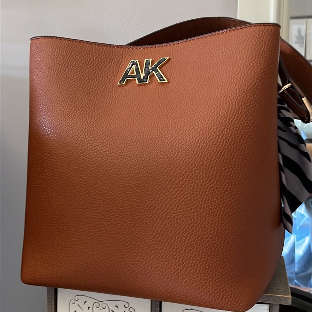 Anne Klein Brown Tote Bag